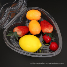 Plastic Packaging Biodegradable Recycle Disposable Transparent Fruit Salad Storage Box